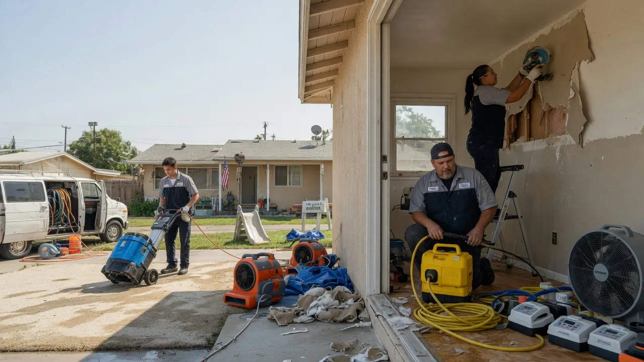 Water Damage Restoration in National City, CA near me